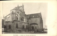 VINTAGE POSTCARD Poitiers Apse Of L Montierneuf Church
