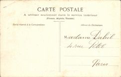 VINTAGE POSTCARD Poitiers Frontage of the Cathedral