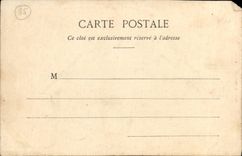 POSTAL de la VENDIMIA el taladro De Mervent el restaurante de la piedra marron