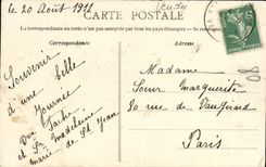 La POSTAL Saint Laurent de la VENDIMIA encendido separa L cripta subterraneo de la iglesia