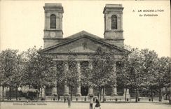 VINTAGE POSTCARD the Rock on Yon the Cathedral