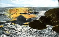 CPSM Sion en L oceano contra dia en las rocas