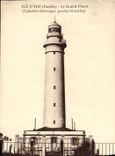 VINTAGE POSTCARD Island D Yeu the Large Lighthouse