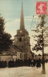 CPA St Jean de Monts Eglise Folklore Coiffes
