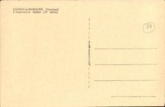 VINTAGE POSTCARD Vaison the Roman L Sabine empress