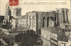 POSTAL Avignon de la VENDIMIA el paladar de la torre vista de Jacquemard