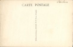 POSTAL Avignon de la VENDIMIA el puente santo Benezet