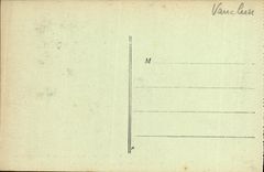 La POSTAL Avignon de la VENDIMIA pone L reloj el ayuntamiento el teatro y el monumento del centenario