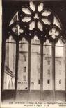 Paladar de Avignon de la POSTAL de la VENDIMIA de los papas de Fenetrre de L indulgencia vista de la logia
