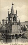 POSTAL Avignon de la VENDIMIA la torre de L reloj con su Campana torre del decimo quinta