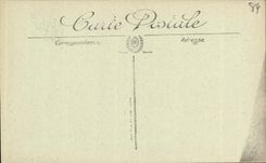 POSTAL Avignon Palais de la VENDIMIA de los papas Frescos de la camara acorazada de los grupos de Jean Baptiste Saint de Laura