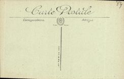 Paladar de Avignon de la POSTAL de la VENDIMIA de los papas Fresco de la torre de Garderobe Osieleur en las ramas