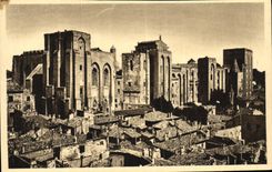 POSTAL Avignon de la VENDIMIA el paladar de los papas