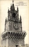POSTAL Avignon de la VENDIMIA el campanario de una iglesia de Jacquemard