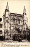 Saint Pierre de la iglesia de Avignon de la POSTAL de la VENDIMIA
