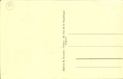 Ataque frontal principal de Avignon de la POSTAL de la VENDIMIA del paladar de los papas