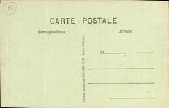 St fuerte Andre Villeneuve de los alrededores D Avignon de la POSTAL de la VENDIMIA un farandole del folklore de Provence Provence