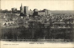 Opinion de Avignon de la POSTAL de la VENDIMIA