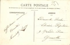 La POSTAL Avignon NR D de la VENDIMIA de la catedral de Doms y Campane dan vuelta