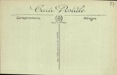 POSTAL Avignon de la VENDIMIA vista de Villeneuve