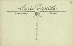 Paredes de Avignon de la POSTAL de la VENDIMIA de L Oulle