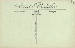 POSTAL Avignon de la VENDIMIA la torre redonda de las paredes de L Oulle