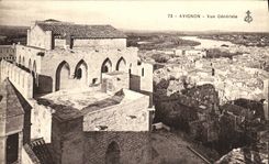Opinion de Avignon de la POSTAL de la VENDIMIA