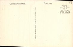 POSTAL Avignon Palais de la VENDIMIA de los papas Frescos de la torre de los abrigos del protector