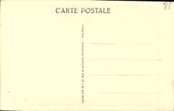 Alrededores de la POSTAL de la VENDIMIA del lago Bresse de las mensulas