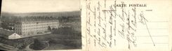 CARTE TRIPLE Rambervillers Vue Panoramique des casernes et de la gare