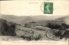 VINTAGE POSTCARD Eloyes the circus D Eloyes View Seen of the valley taken of the dimension of Jarmenil