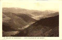 VINTAGE POSTCARD Valley De Masevaux Lakes D Alfeld And De Sewen