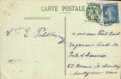 VINTAGE POSTCARD the Vosges Valley of Rudlin Vault Saint Jean Baptist