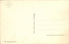 VINTAGE POSTCARD Jump of the tanks