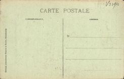 VINTAGE POSTCARD To remember Of the Vosges Ruins De Hoh Barr