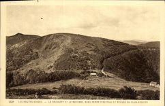VINTAGE POSTCARD the High Vosges Rainkopf and Rotabac with femr Firstmiss and refuge of the Vosgean club