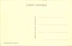 Montaje Sainte Odile de la POSTAL de la VENDIMIA vista en el convento