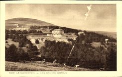 VINTAGE POSTCARD Markstein Large Hotels