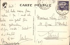 POSTAL Castle De Bourlemont Carries D Honneur de la VENDIMIA