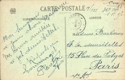 VINTAGE POSTCARD Vologne near the bridge of the fairies