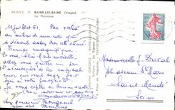 CPSM Baths Les Bains the Iron boiler