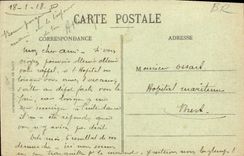 VINTAGE POSTCARD the Picturesque Vosges Maurice Saint Gauze And the Balloon D Alsace