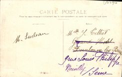 VINTAGE POSTCARD Balloon D Alsace the Rock of the Bridge of Cuvotte