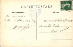 VINTAGE POSTCARD the Vosges Illustrees Rules of Jeanne D Arc By Mathurin Moreau