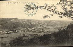VINTAGE POSTCARD the Valley D Ajol of the Large Hotel Of Dorothee