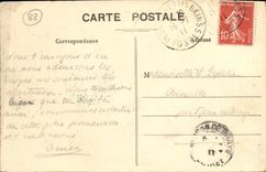 VINTAGE POSTCARD the Valley D Ajol of the Large Hotel Of Dorothee