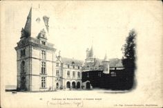 VINTAGE POSTCARD Castle De Bourlemont Western Frontage