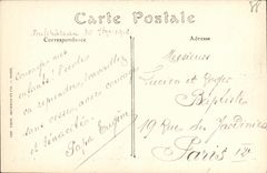 VINTAGE POSTCARD Neufchateau Seen from of Cing bridges