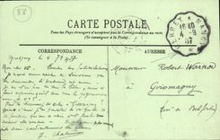 VINTAGE POSTCARD Martigny Les Bains the Source