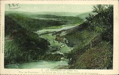 VINTAGE POSTCARD Hohneck More Border the Valley of the Lakes Retournemet and Longemer
